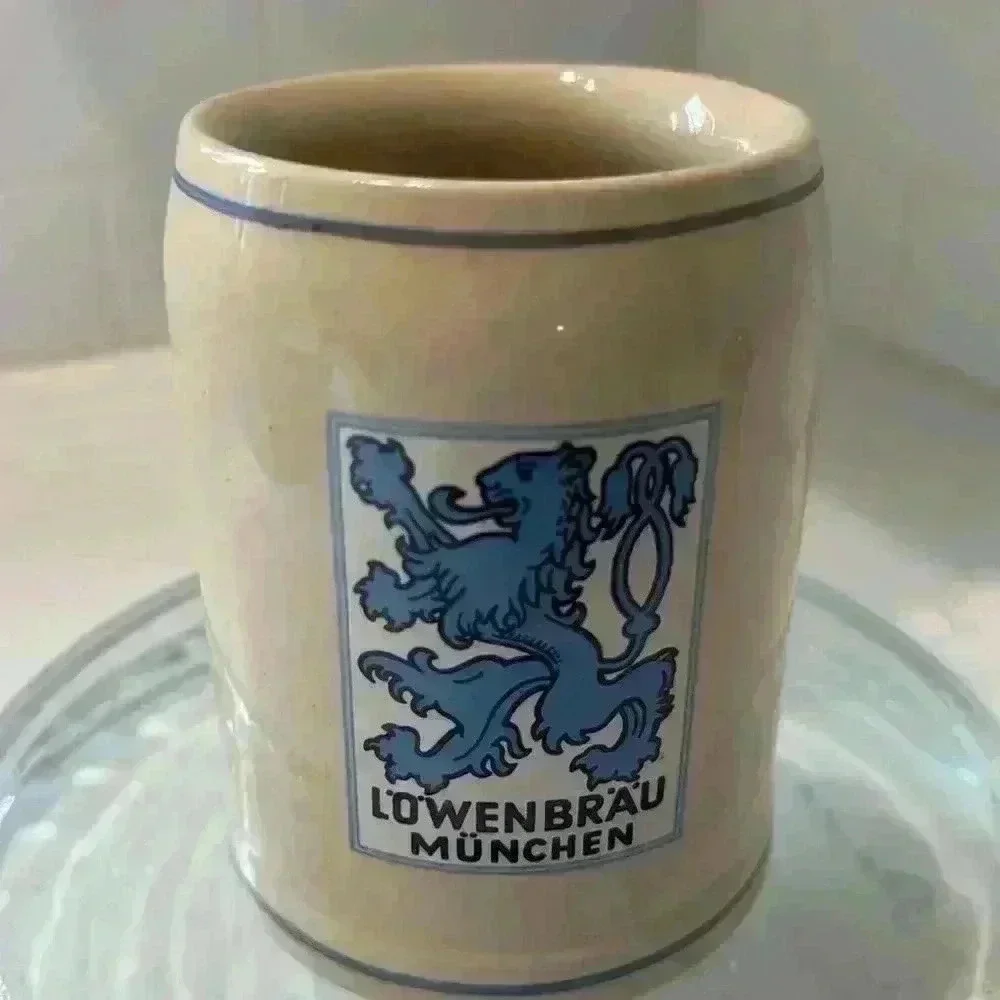 Lowenbrau Munchen Beer Mug